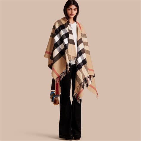 burberry style poncho|Burberry poncho shawl pockets.